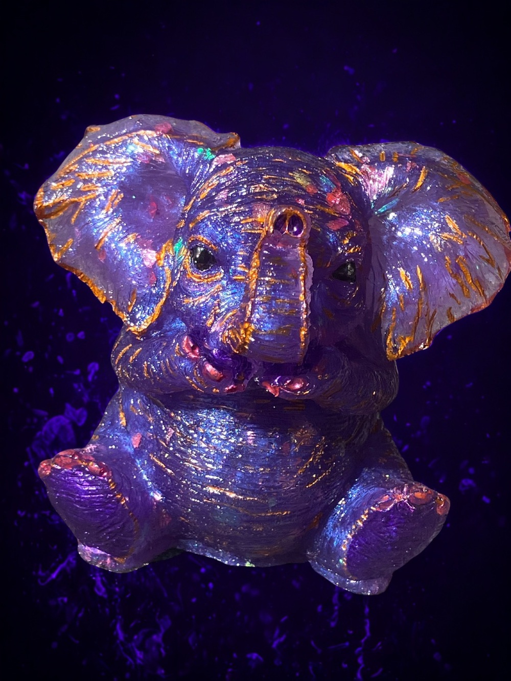Handcrafted spirit elephant